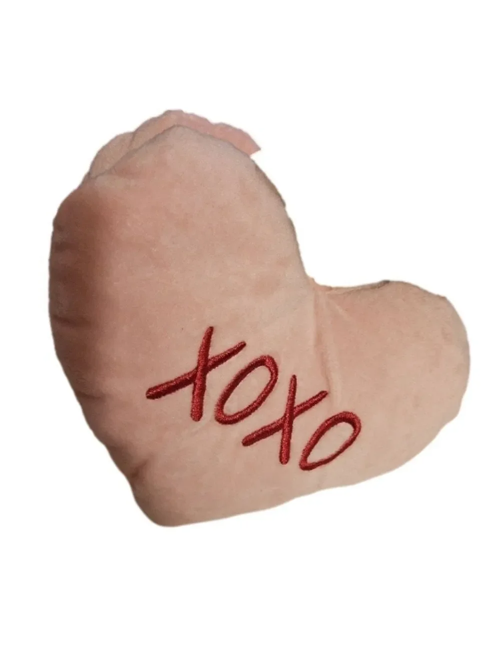 Giftable World Pink Heart Squeaker Crinkle Pet Toy 7 Inch